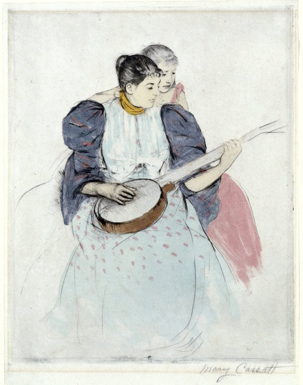 Mary Cassatt.%22The Banjo Lesson%22,1893