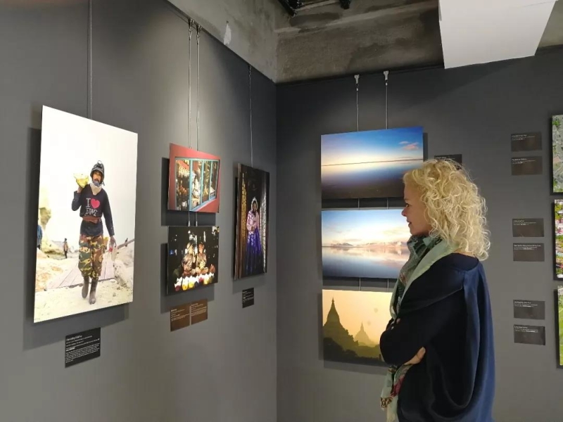 现场展览图