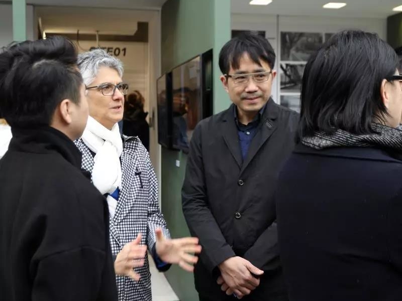 香港大学建筑系主任师瑞祺与同济大学童明教授