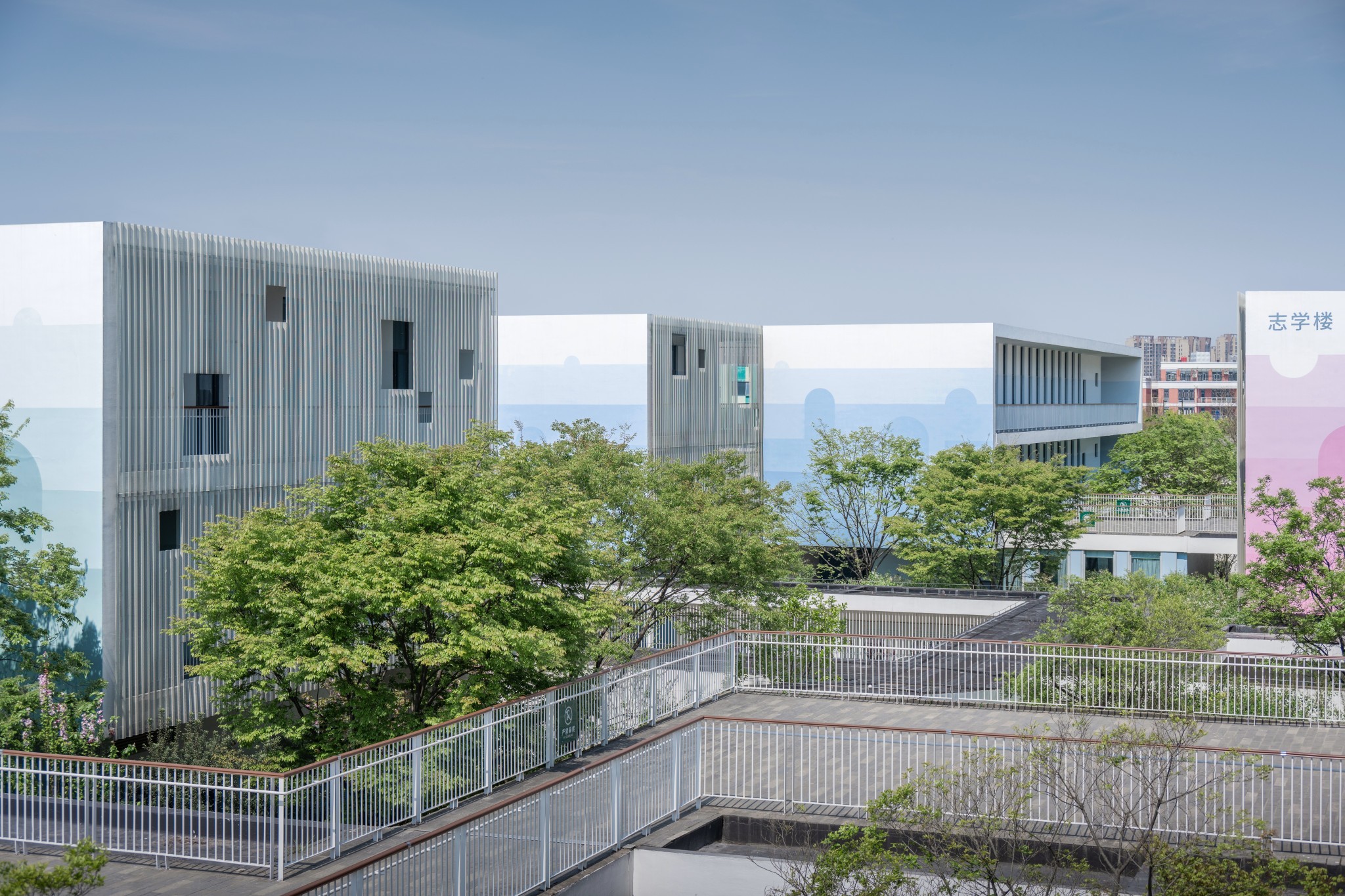 教学楼鸟瞰