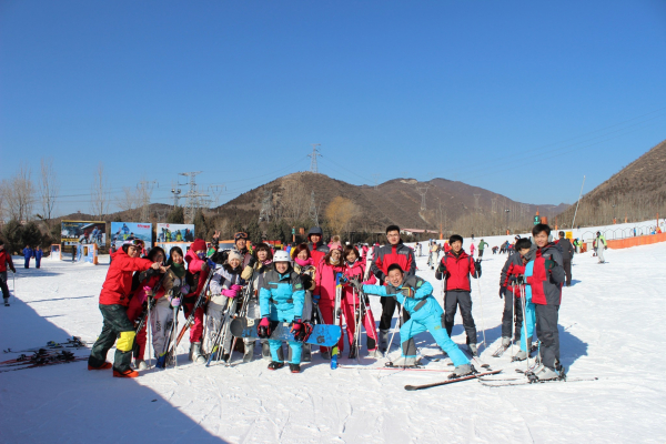 15年年會滑雪