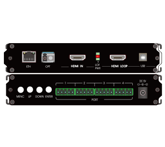 HDMI+USB单纤非压缩高清光端机
