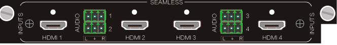 4I-UH，HDMI 4Kx2K 信号卡
