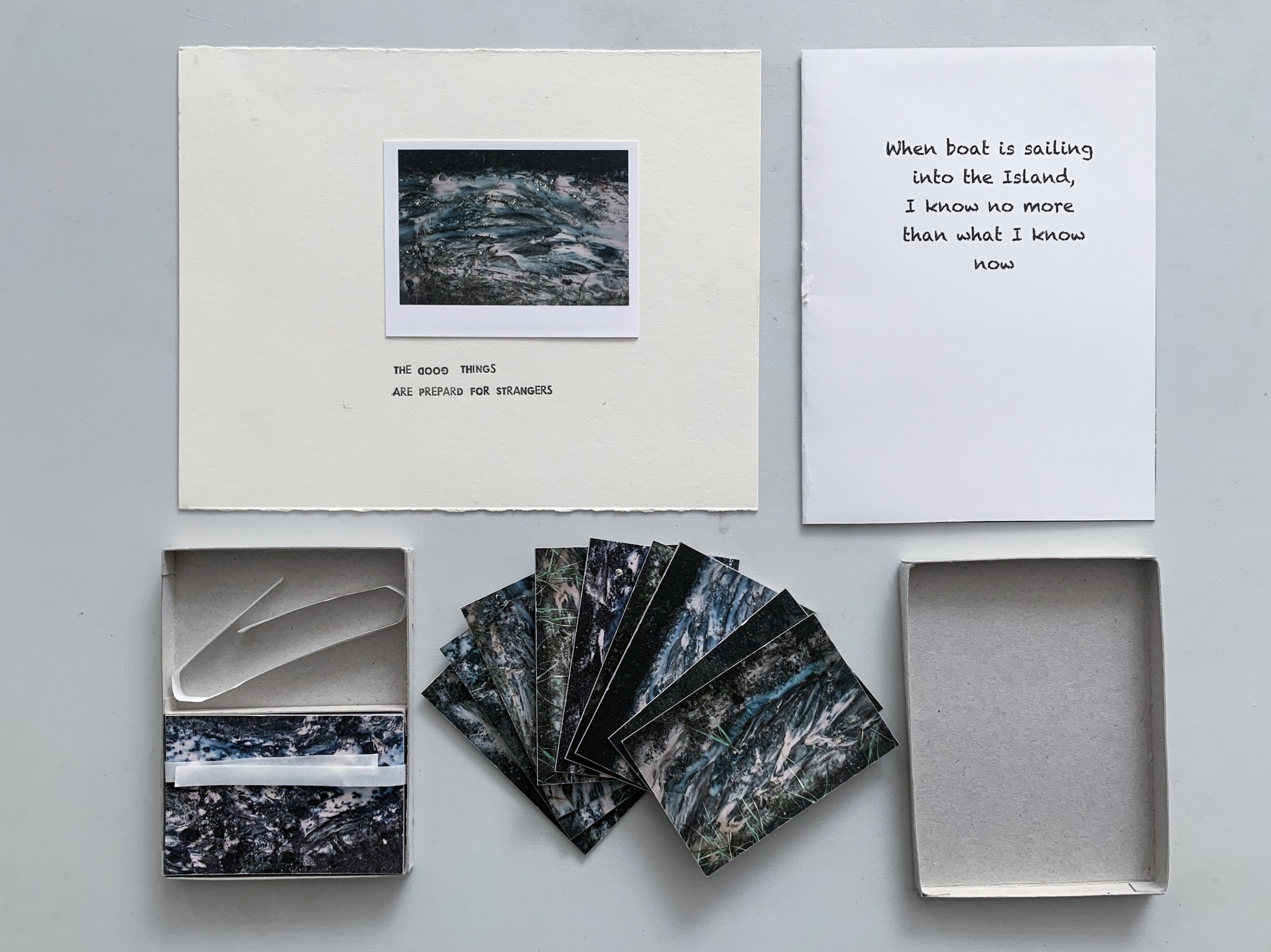 Memory game cards from the art project of < I Know No More Than What I Know Now >, copyright  belongs to artist Jin Jing