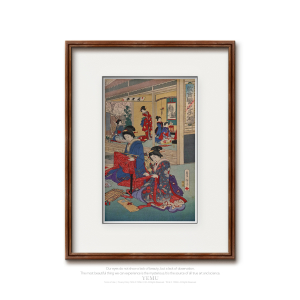 東洲勝月画-明治23年(1890年