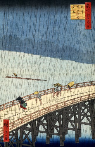Hiroshige,_Sudden_shower_over_Shin-Ōhashi_bridge_and_Atake,_1857-xiao
