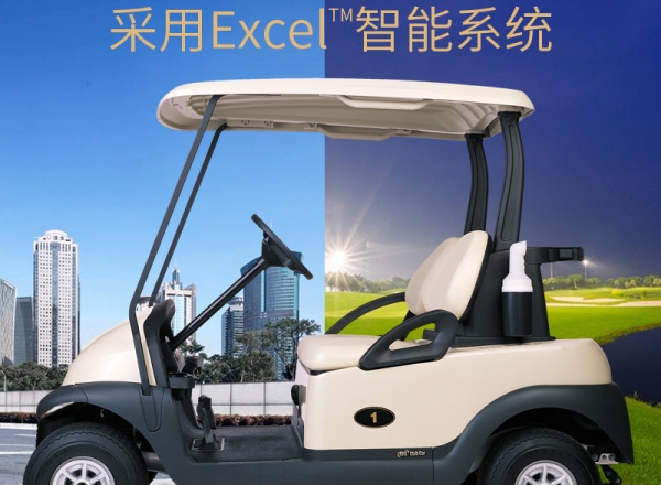 兩座高爾夫球車