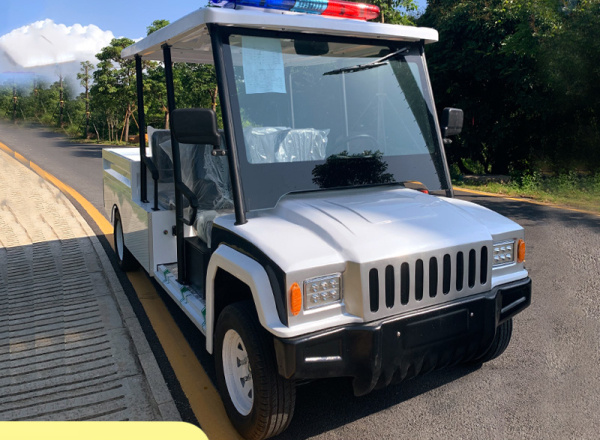悍馬款五座電動載貨巡邏車|五座電動巡邏車|五座帶貨斗電動巡邏車