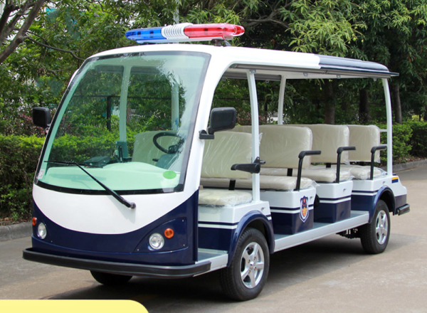 11座電動巡邏車|11座電動巡邏觀光車|11座警用電動擺渡車
