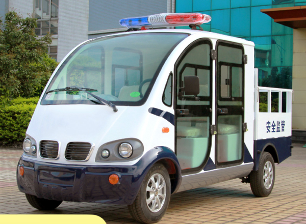 四座電動載貨巡邏車|四座帶貨斗電動巡邏車|全封閉帶貨斗電動巡邏車