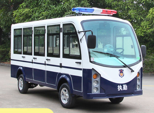 11座全封閉電動巡邏車|11座電動封閉巡邏車|11座帶門電動巡邏車