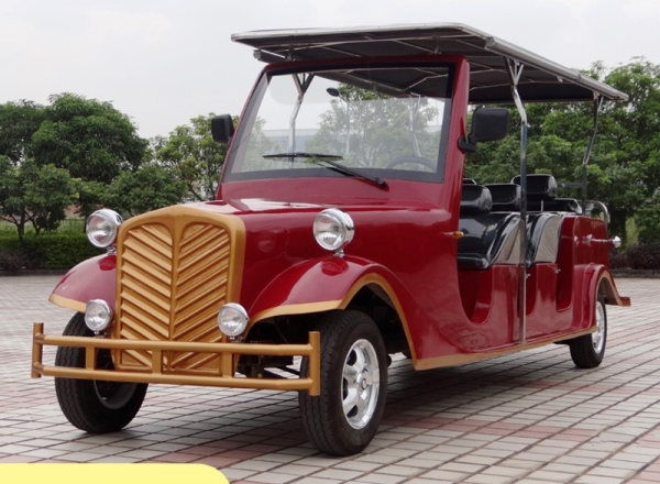 酒店迎賓服務老爺車,景區觀光游覽老爺車,婚紗攝影老爺車,八座電動看樓老爺車
