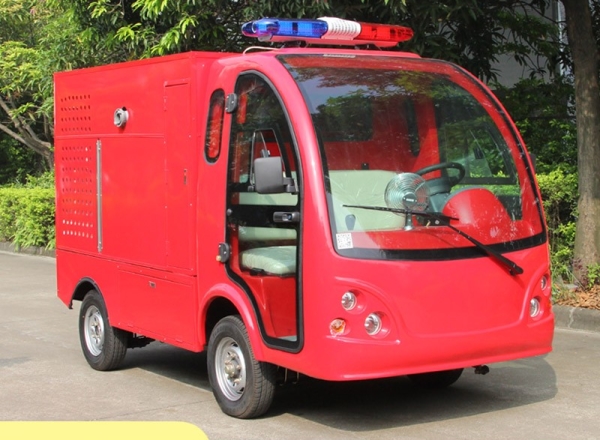 微型消防車,電動消防巡邏車,全封閉電動消防車,兩座電動消防車