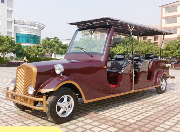 八座電動老爺車,電動看樓老爺車,仿古老爺車,婚紗攝影老爺車