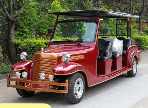 酒店迎賓老爺車,看樓老爺車,景區觀光老爺車,游覽觀光車,八座電動迎賓老爺車