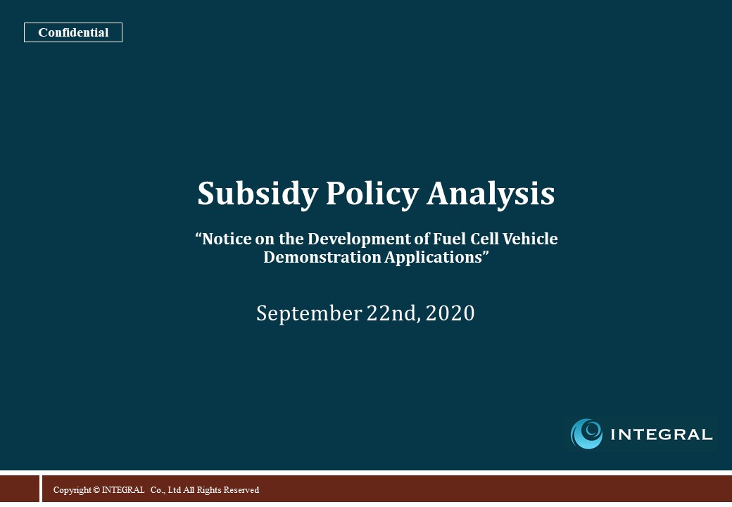 20200923 Subsidy Policy Analysis 2