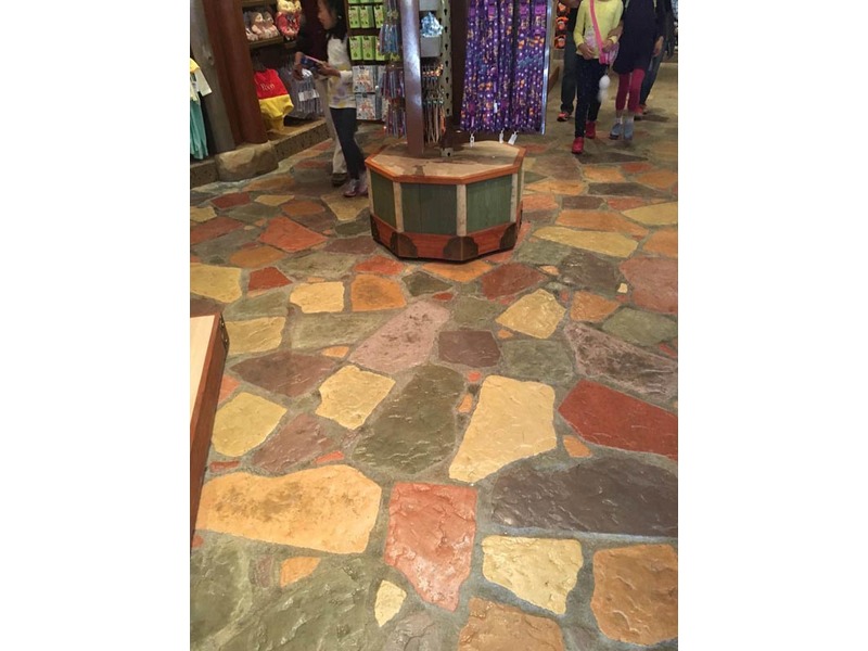 彩色混凝土着色地面
