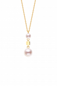Confetti Collection 18K Two Pearls Necklace  ¥4399