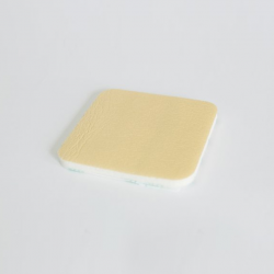 Pansement en mousse de silicone sans bordure
