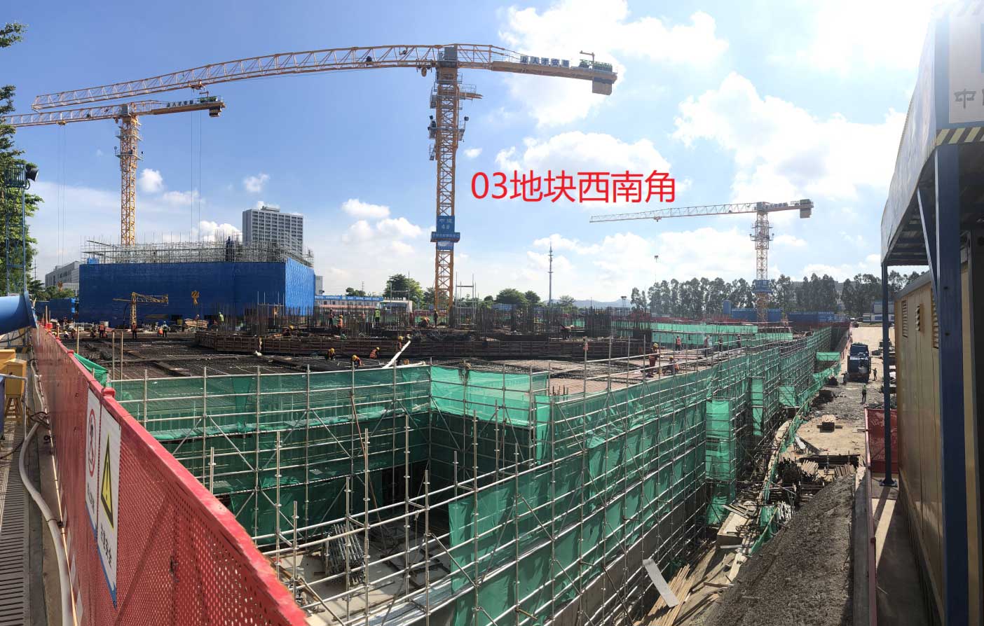 地下室阶段03地块西南角