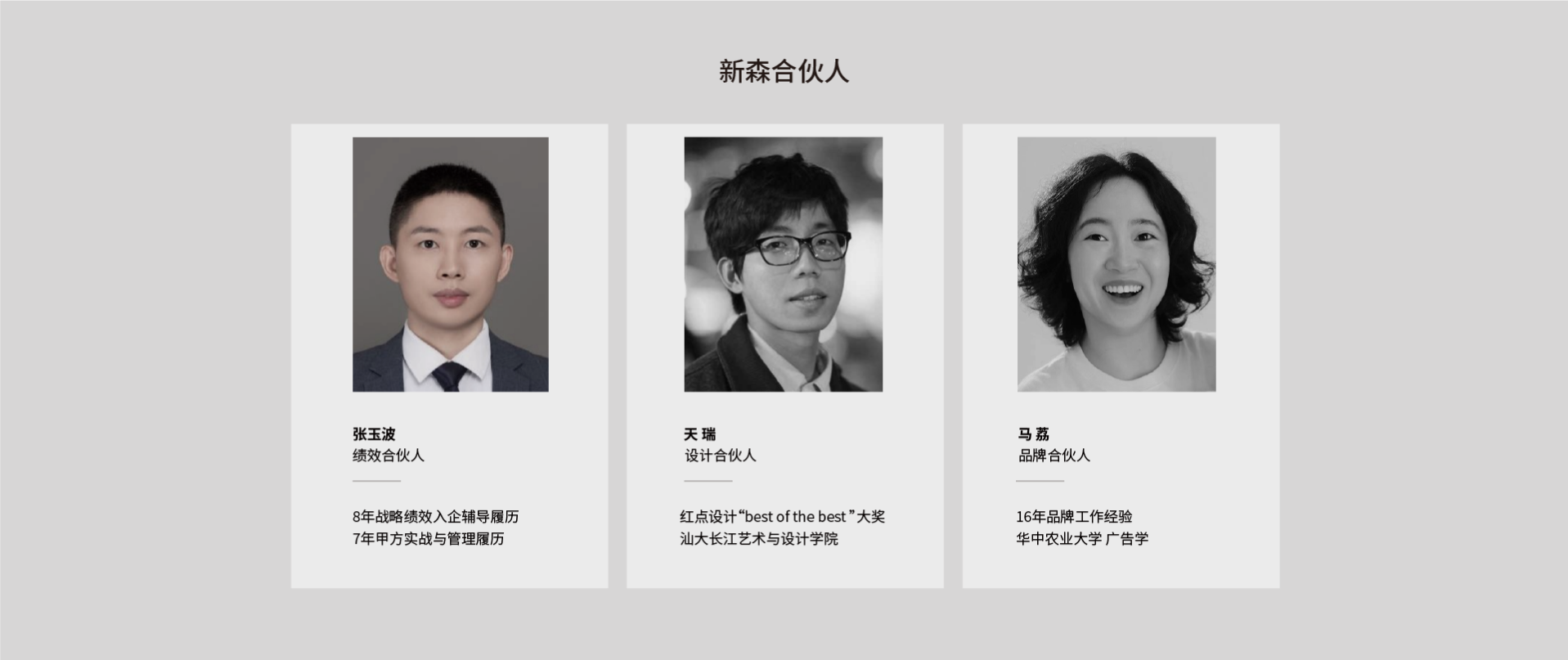 新森合伙人頁面