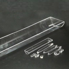 machined quartz tube