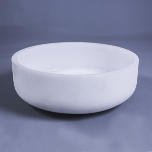 shaped quartz crucible