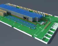 工厂3D规划图设计