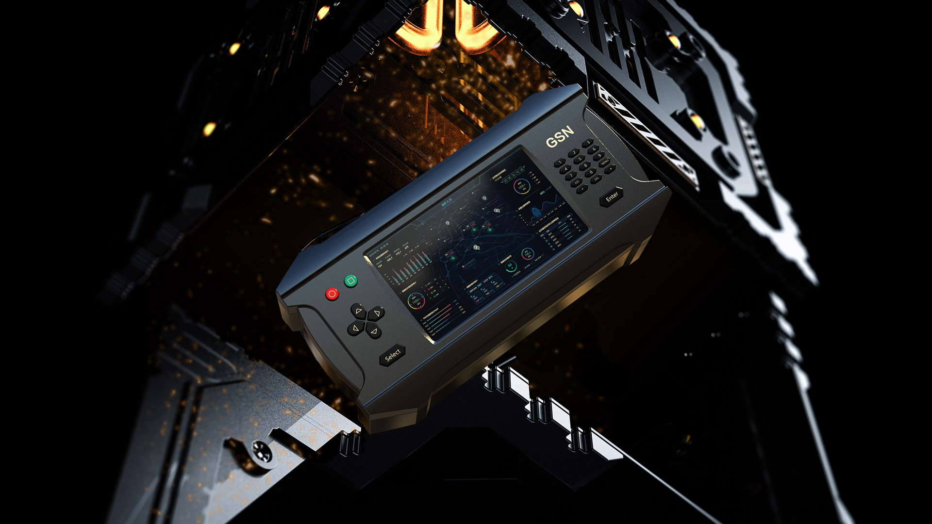 通用衛(wèi)星導(dǎo)航手持磁力儀