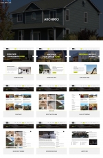 源码HTML5/CSS3白色绿色室内设计网站模板