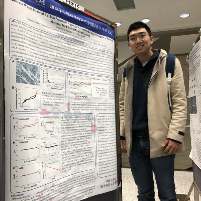 Group members attended the International Graduate Students Academic Forum on Chemistry （化时代研究生国际化学学术论坛） in Changchun, P.R. China during 10/26/2018 - 10/28/2018, and Tianze received BEST POSTER award.