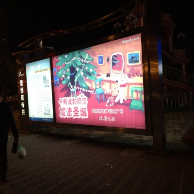 世博园户外灯箱
