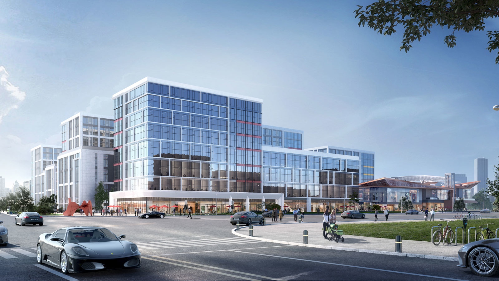 SDD Wuhan Linkong Xincheng Commercial Center