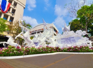 在博仁大学周边有什么商场和景点？