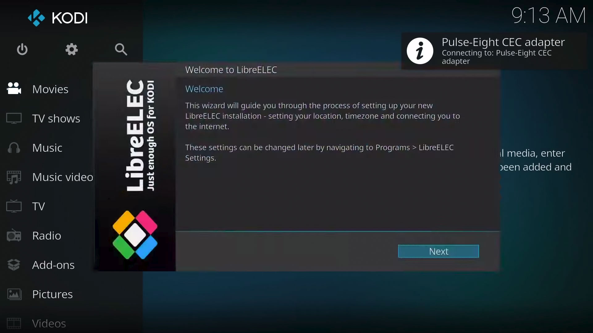 LibreELEC (Linux 5.x)