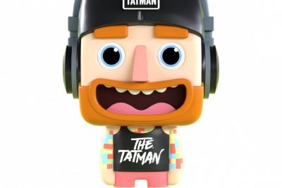 Tim the Tatman AR Vinyl Collectible, custom vinyl figures, custom vinyl toys, bespoke vinyl figurine manufacturer, custom vinyl figure, bespoke vinyl figurine,