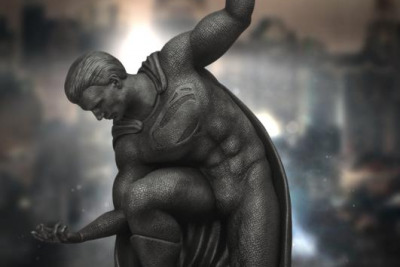 Superman Resin Statue, custom resin figure 86fashion