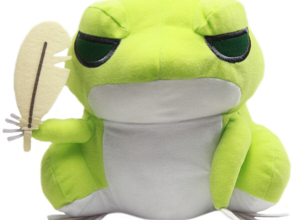 Tabikaeru Travel Frog Plush