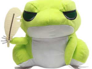 Tabikaeru Travel Frog Plush
