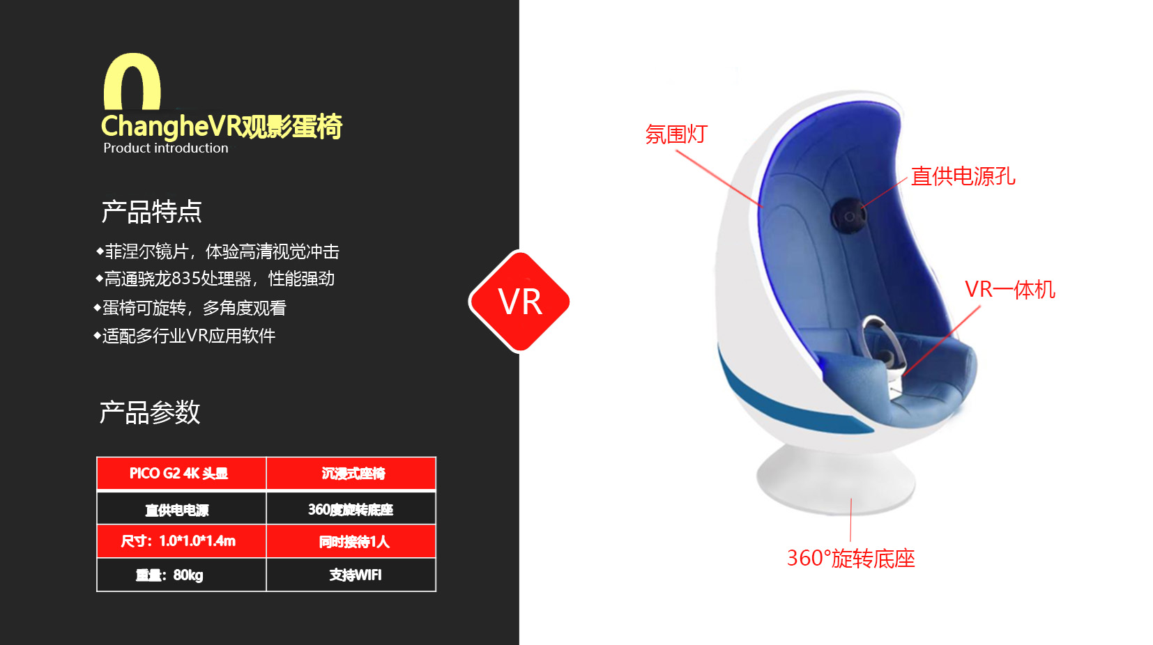 ChangheVR观影蛋椅介绍