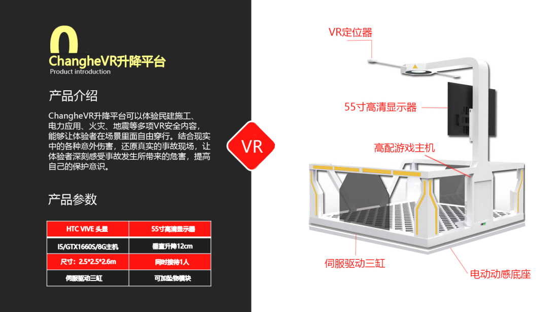 ChangheVR升降平台介绍