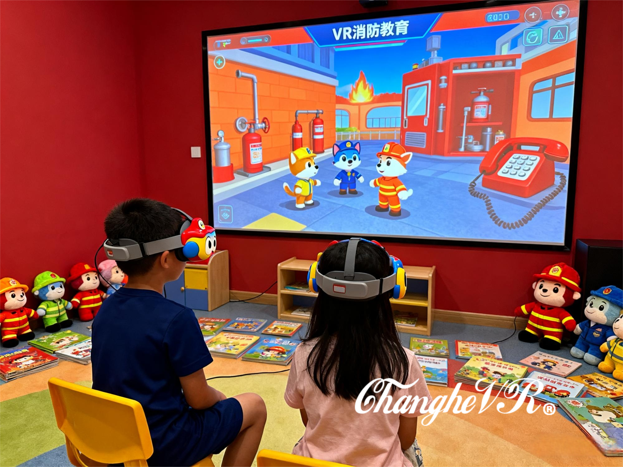 沉浸式火场VR逃生新体验,开启安全教育新篇章
