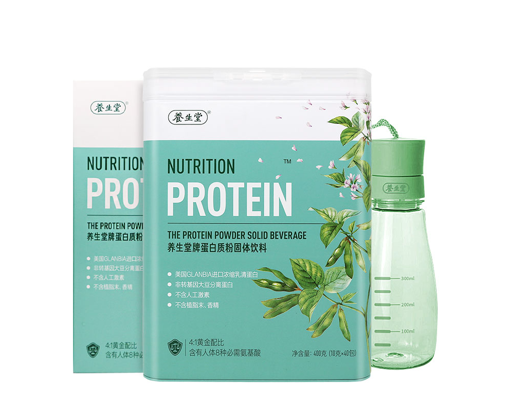 養生堂蛋白質粉包裝設計-食品保健品包裝設計-達岸品牌營銷咨詢