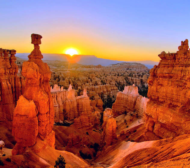 Bryce Canyon National Park Cut