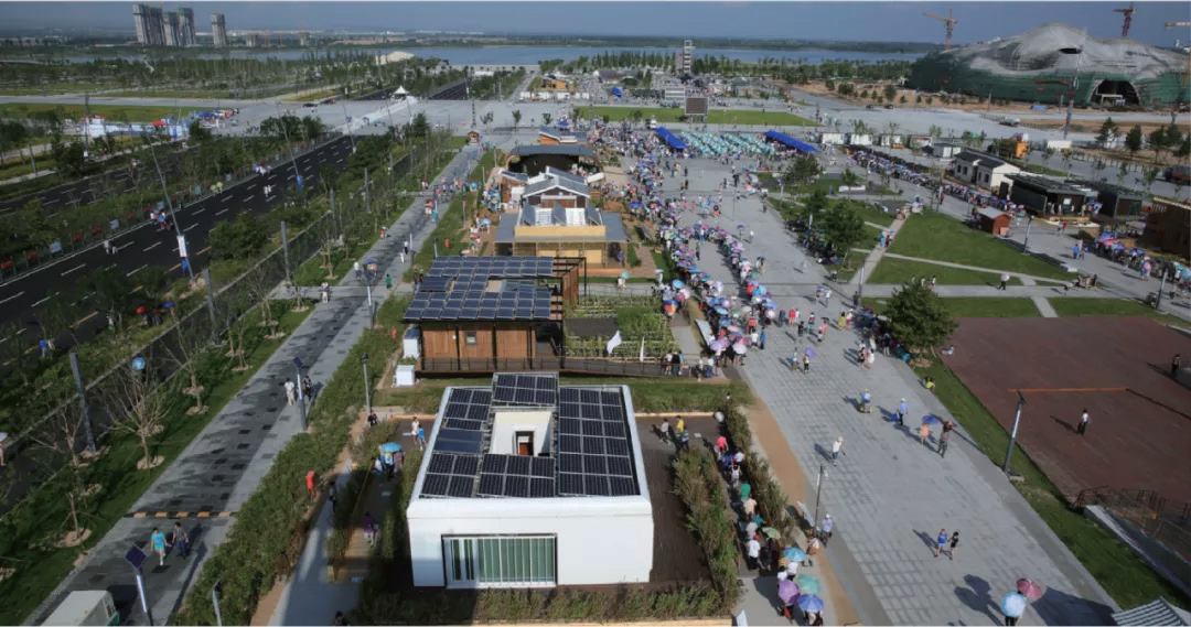 2013 年中国国际太阳能十项全能竞赛赛场照片