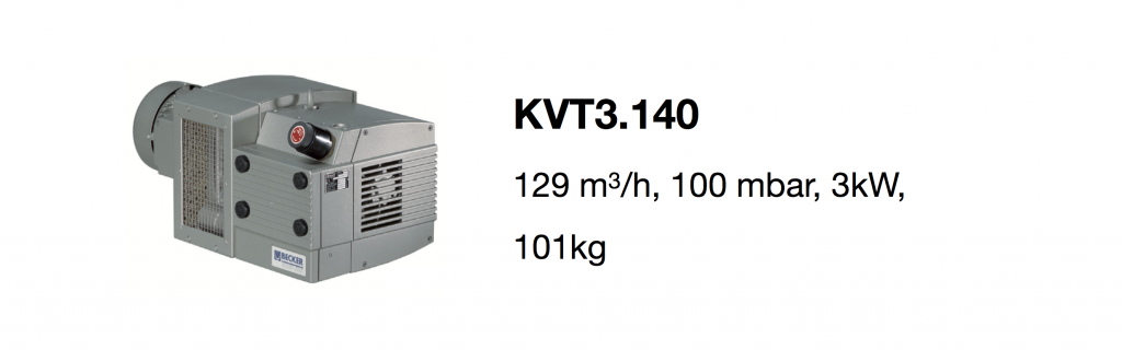KVT3.140 all-growth.com oil-free pump page