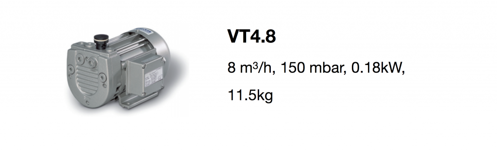VT4.8 all-growth.com oil-free pump page