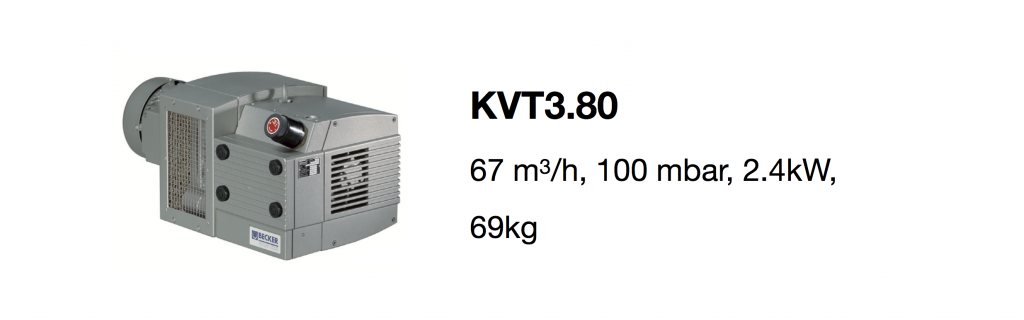 KVT3.80 all-growth.com oil-free pump page