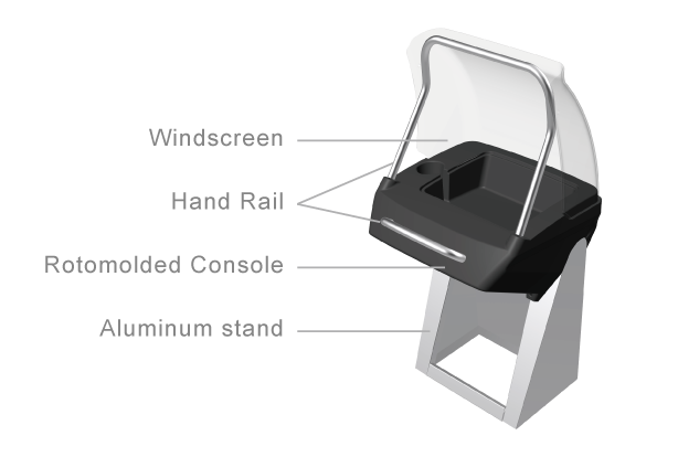 BST Side Console for Passanger