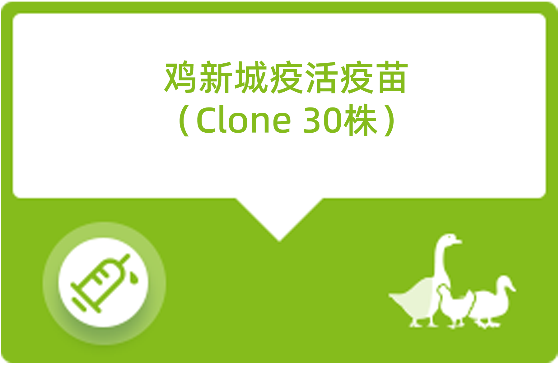 雞新城疫活疫苗CLone30